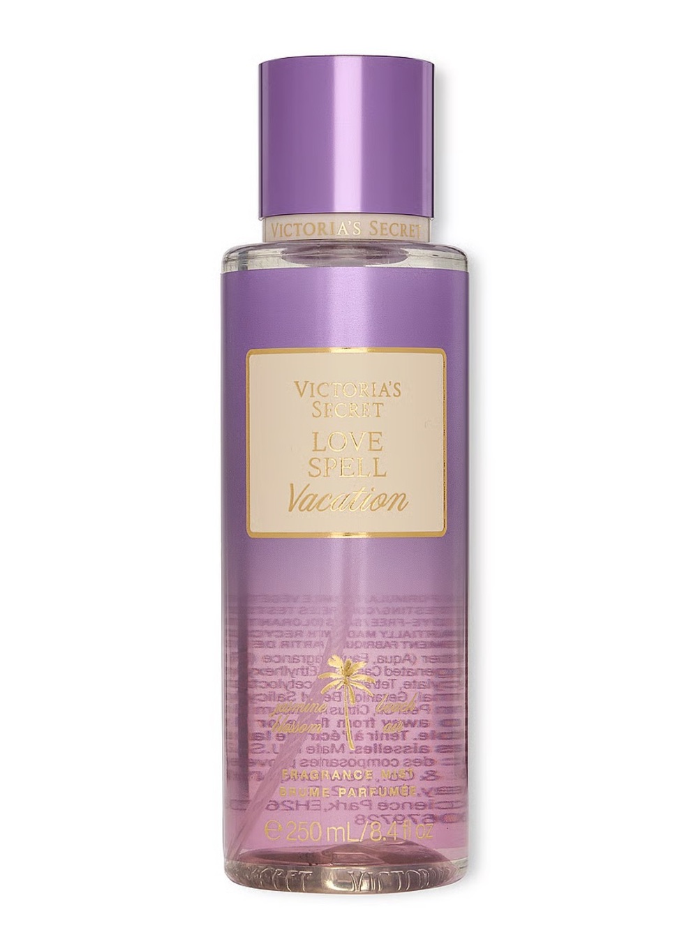 NWT Victoria's Secret Love Spell Vacation Fragrance Mist & Lotion Set - Picture 2 of 7